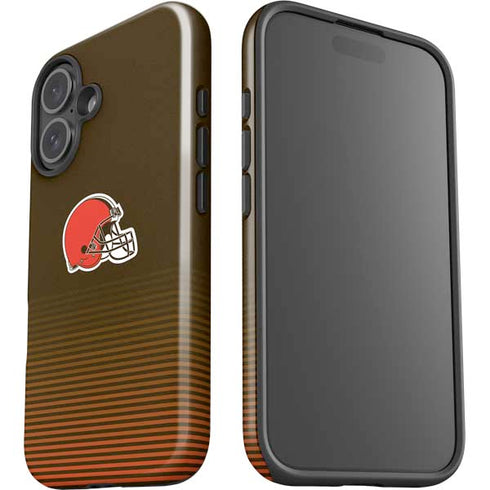 NFL Cleveland Browns Breakaway iPhone 16 Impact Case